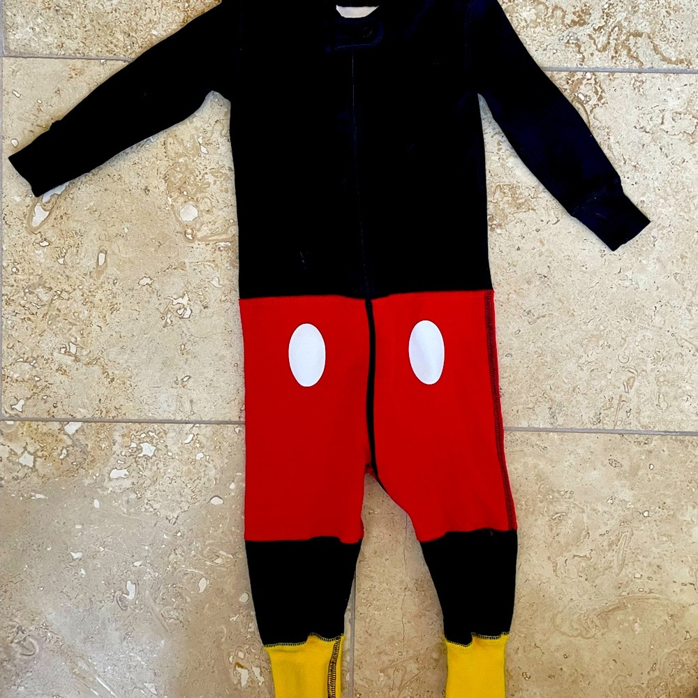 Mickey Mouse Onesie by Hanna Andersson